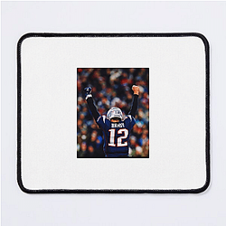 Tom Brady was a sixth round draft pick in 2000 Tom Brady Mouse Pads