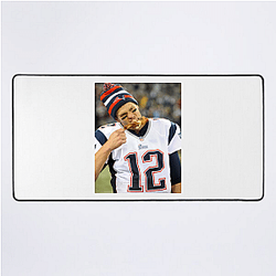 Tom Brady played for the New England Patriots Tom Brady Mouse Pads