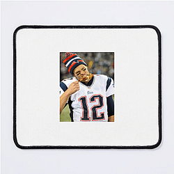 Tom Brady played for the New England Patriots Tom Brady Mouse Pads
