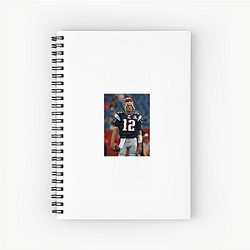 Tom Brady is a former football quarterback Tom Brady Notebook