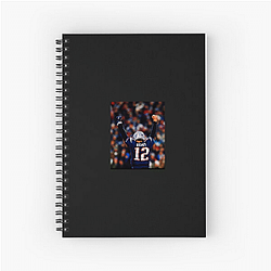 Tom Brady was a sixth round draft pick in 2000 Tom Brady Notebook