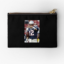 Tom Brady won five Super Bowl MVP awards Tom Brady Zipper Pouches