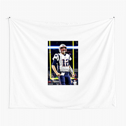 Tom Brady holds many NFL passing records Tom Brady Tapestries
