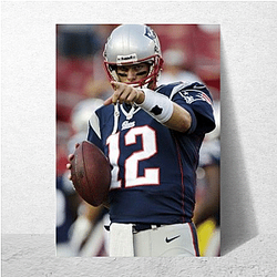 Tom Brady won five Super Bowl MVP awards Tom Brady Posters
