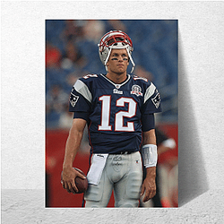 Tom Brady is a former football quarterback Tom Brady Posters