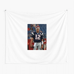 Tom Brady is a former football quarterback Tom Brady Tapestries