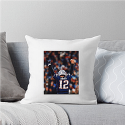 Tom Brady was a sixth round draft pick in 2000 Tom Brady Pillows Cover