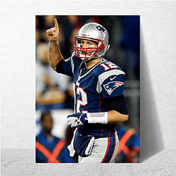 Tom Brady won a record seven Super Bowl championships Tom Brady Posters