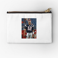 Tom Brady is a former football quarterback Tom Brady Zipper Pouches
