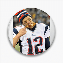 Tom Brady played for the New England Patriots Tom Brady Pins