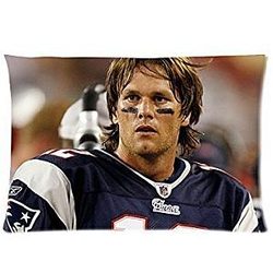 Tom Brady Custom Pillow Case 20 X 30 Inch Two Sides
