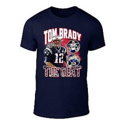 Navy Tom Brady Style T-Shirt
