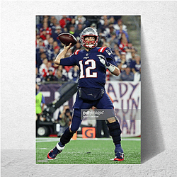 Tom Brady is widely considered the GOAT Tom Brady Posters