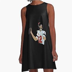 Tom Brady  Buccaneers A Line Dress