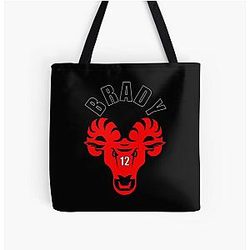 Tom Brady The Goat Classic T-Shirt All Over Print Tote Bag