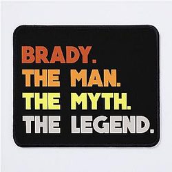 Tom Brady The Legend Mouse Pad