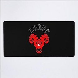 Tom Brady The Goat Classic T-Shirt Desk Mat