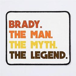 Tom Brady The Man Legend Mouse Pad