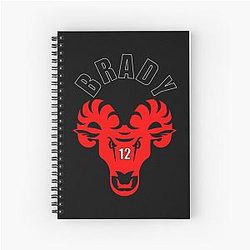 Tom Brady The Goat Classic T-Shirt Spiral Notebook