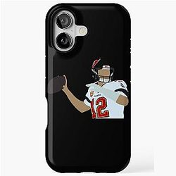 Tom Brady Buccaneers iPhone Tough Case