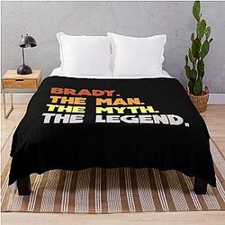 Tom Brady: The Man, The Legend, Throw Blanket