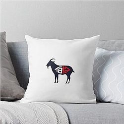 Tom Brady Football Greats Throw Pillow