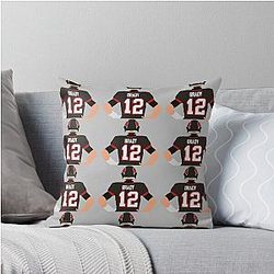 Tom Brady Throw Pillow