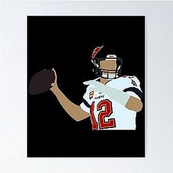 Tom Brady Buccaneers Poster