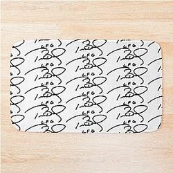 Tom Brady Autograph Bath Mat