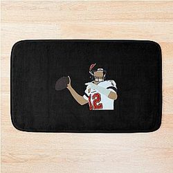 Tom Brady Buccaneers Bath Mat
