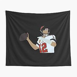 Tom Brady Buccaneers Tapestry