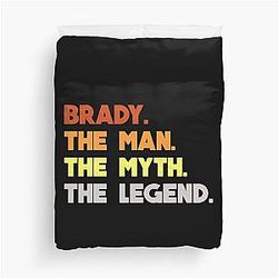 Tom Brady The Legend Duvet Cover