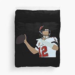 Tom Brady Buccaneers Duvet Cover
