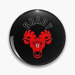 Tom Brady The Goat Classic T-Shirt Pin