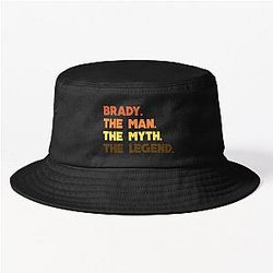 Tom Brady The Man Legend Bucket Hat