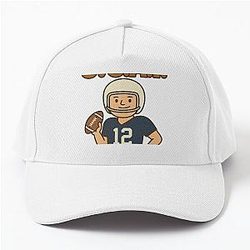 G.O.A.T. Tom Brady Cartoon Baseball Cap