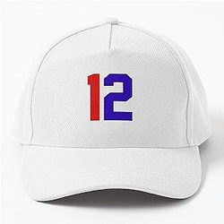 Tom Brady Jersey Number Sticker Baseball Cap