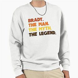 Tom Brady The Myth Legend Pullover Sweatshirt