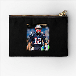 Tom Brady Merch For Fans Tom Brady Zipper Pouches