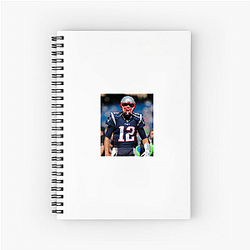 Tom Brady Merch For Fans Tom Brady Notebook