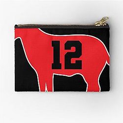 Tom Brady is the Greatest of All Time (GOAT) Zipper Pouch