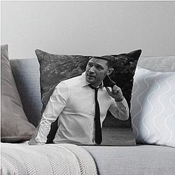 Tom Hardy Throw Pillow