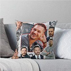 Tom Hardy Photo Throw Pillow