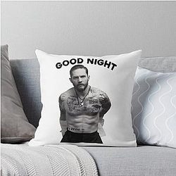 Tom Hardy Good Night Throw Pillow