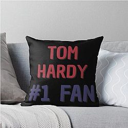 Tom Hardy Fan Throw Pillow