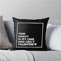 Tom Hardy Is My One Valentine Throw Pillow