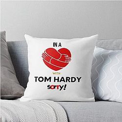 In a Relationship with Tom Hardy Throw Pillow