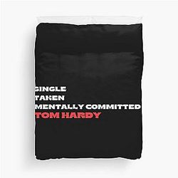 Mentally Committed to Tom Hardy Duvet Cover