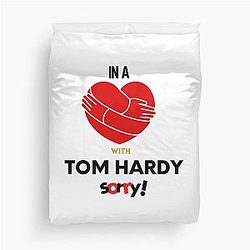 In a relationship with Tom Hardy Duvet Cover