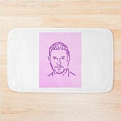 Tom Hardy Pink Bath Mat